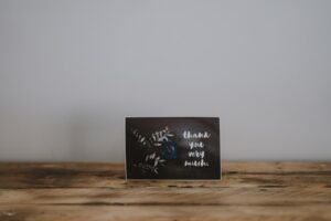 Photo Thank you card