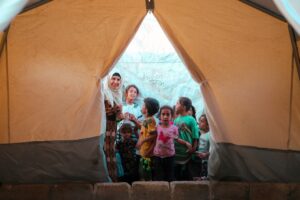 Photo Refugee shelter