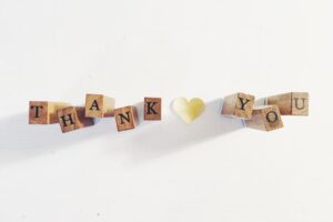 Photo Thank-you card