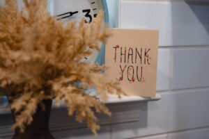 Photo Thank-you card