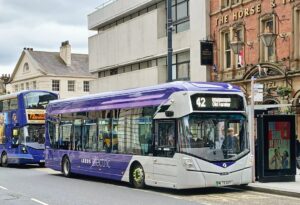 Photo Electric buses