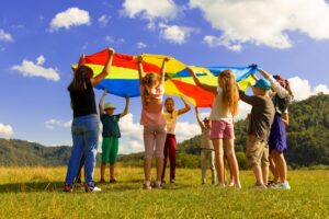 Photo Children playing
