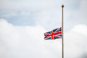 Photo Union Jack flag