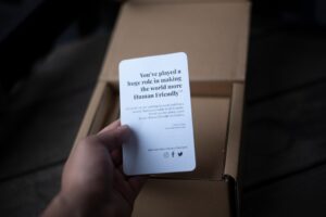 Photo Biodegradable packaging