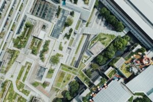 Photo Urban Green Spaces and Waste Management