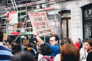 Photo Workplace protest